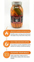 Bluebonnet Creek Farms Country 32oz Texas Hill Hot Dill Carrots