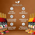 Summer Pack 25.4 oz Summer (6-Pack) Syruvia Fruit Syrup Variety Strawberry, Blackberry, Raspberry, Cherry, Mango