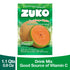 48 Packets Zuko Cantaloupe Powdered Drink Mix, No Added Sugar Needed, Ct Individual