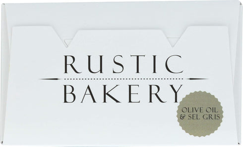 6 Rustic Bakery, Flatbread Sel Gris Organic, Ounce