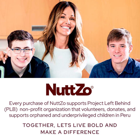 7 1g 6g 26 oz NuttZo Organic Power Fuel Nuts and Seeds Butter, Crunchy, Paleo and Keto Friendly, Peanut and Gluten