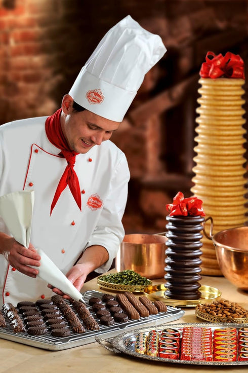 Mozart, 10 REBER Constanze & Truffle Kugeln Assorted Chocolates - Gourmet Pistachio & Almond Marzipan, Hazelnut