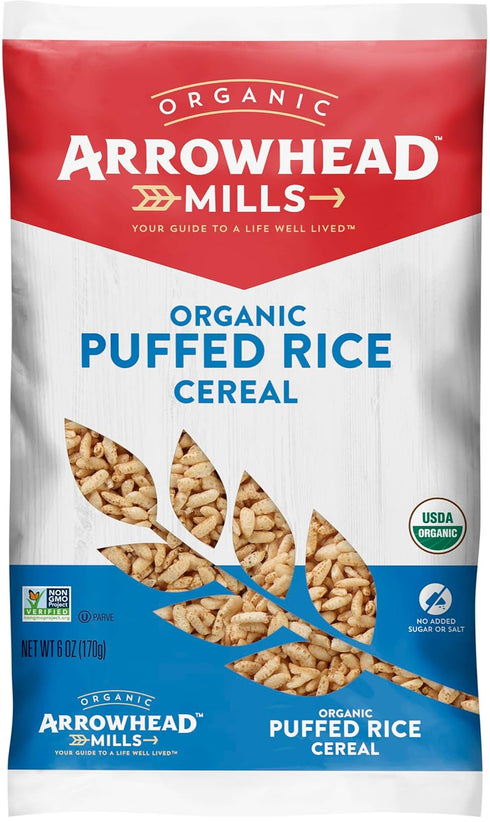 Arrowhead Mills Natural Puffed Rice Cereal - 6 oz