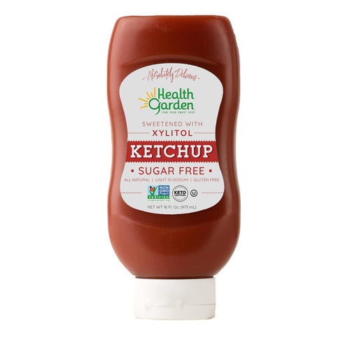 Health Garden Xylitol Ketchup - Non GMO - Sugar Free - Kosher