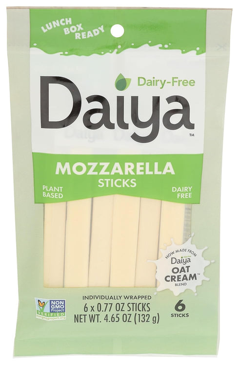 DAIYA Dairy Free Mozzerella Style Cheese Sticks, 4.65 OZ
