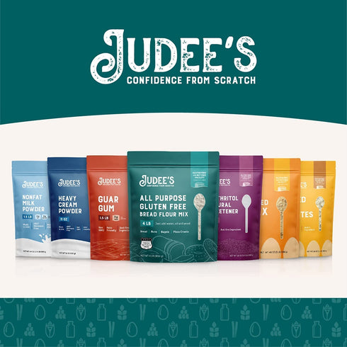 2.5 lb Judee's Brazilian Cheese Bread Mix - Non-GMO and Just Add Water- Great for preparing in advance and making fresh