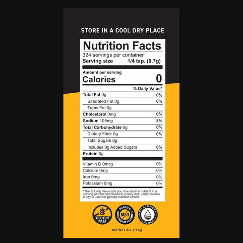 (6.7 Shes Got Flavor Sweet Mesquite Seasoning, low sodium, gluten free, no artificial dyes, no MSG, great for cooking