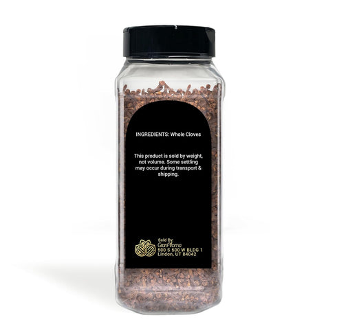 GranAroma Whole Cloves 12.1 oz, Aromatic & Versatile Spice, Tea