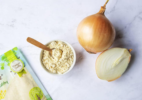 3 Food to Live Onion Powder, Pounds - Finely Ground Dried Onions, Vegan, Rich Onion Flavor, High in Vitamin C, Dietary