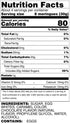 4 Oz Krunchy Melts Original Meringue Cookies Chocolate Flavor Tub