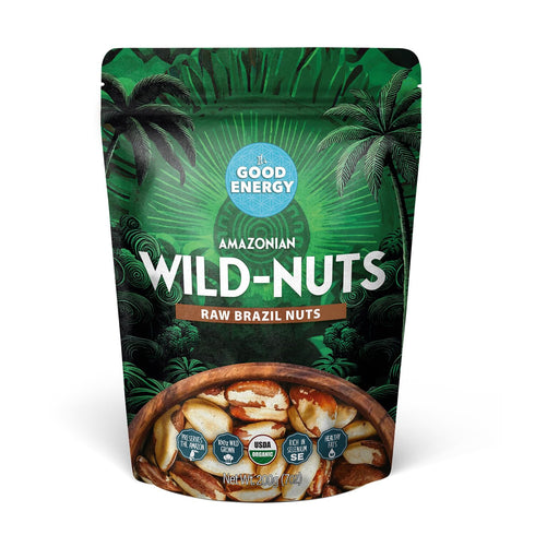 It's Good Energy Organic Brazil Wild Nuts | Raw Brazil Nuts | 100% Wild Grown,