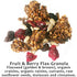 Columbia County Bread & Granola 4 Pack Flax Granola (Fruit & Berry)