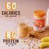 8g 13 (Pack 1) PBfit No Sugar Added Peanut Butter Powder, Powdered Peanut Butter Spread from Real Roasted Peanuts