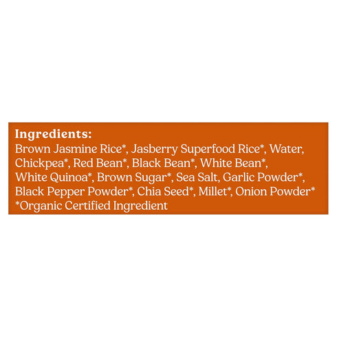 9 7.05 Jasberry, Rice Superfood Grains Organic, Ounce