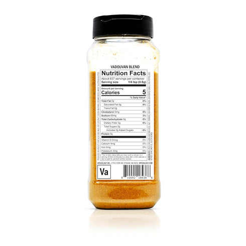 18 oz Spiceology - Wheat-Free Vadouvan Blend - French Masala Seasoning - Use On: Chicken, Fish, Beef, Potatoes