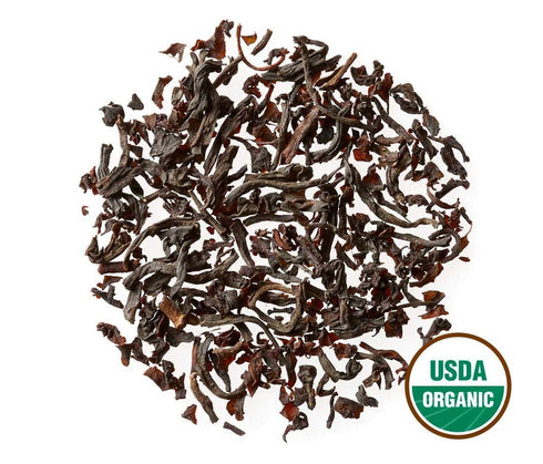 4 1 (192 Golden Moon Tea Organic English Breakfast Black Tea - Loose Leaf, Non-GMO Tea Blend - Pound Servings)