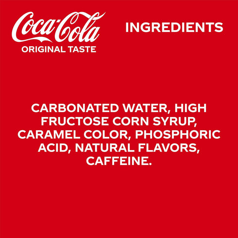 Pack 7.5 oz, 10 Pack Coca-Cola Soda Soft Drink Fridge Mini Cans, fl