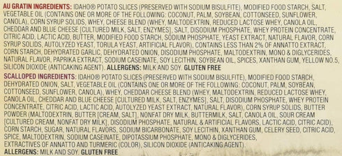 100-Percent Pack 6 (5 Idahoan Au Gratin and Scalloped Homestyle Casserole Potatoes, Made with Gluten-Free Real Idaho