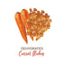 (45g 1.59 oz, Pack 1) SHROOTS Dehydrated Carrot Flakes Air Dried Dehydrated Vegetable, Gluten Free, Pure Veg, No Added