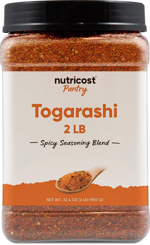 Nutricost Pantry Togarashi Seasoning Powder (2 LB) - Spicy Japanese 7 Spice