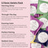 5 10 Tily Tea Assorted Herbal Tea Box - Flavors of Caffeine-Free Tea - Morning Shine, Through the Day, Evening Calm