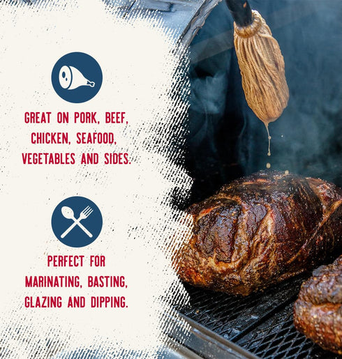6x 16 oz Tuffy Stone Original BBQ Sauce | Award-Winning, Tangy & Sweet I Champion of World Barbecue Grand I Versatile