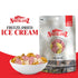 1oz (30g) Pack 10 NORTHLANDZ Freeze Dried ICE CREAM | Creamy & Crunchy Treat | Mango, Strawberry, and Vanilla Flavors |