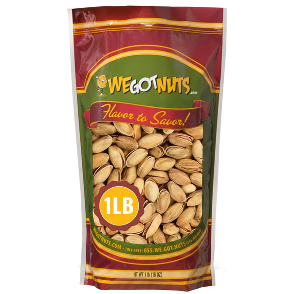 Turkish Pistachios Antep Roasted Salted, In Shell - We Got Nuts (1