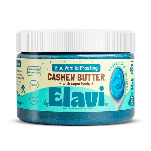 ELAVI Keto Cashew Butter, Kid-Friendly, Low-Sugar Dessert Spread | Vegan, No Added