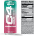 C4 12 Oz 12 Pack Smart Energy Drink - Sugar Free Performance Fuel & Nootropic Brain Booster, Coffee Substitute
