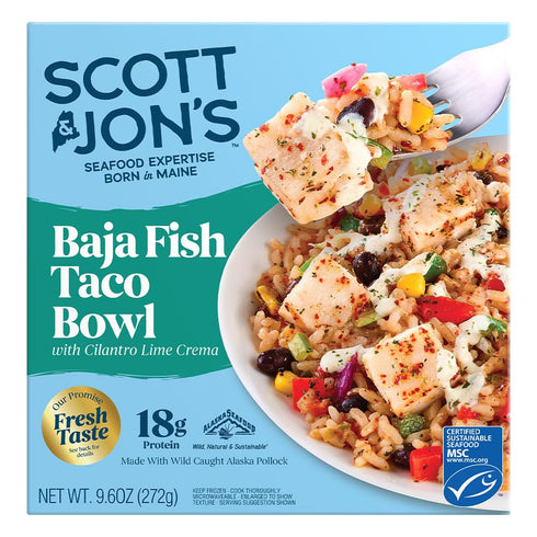Scott & Jons 9.6 OZ Fish Baja Taco Bowl
