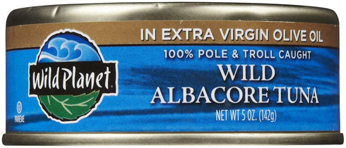Wild Planet Wild Albacore Tuna in Extra Virgin Olive Oil, 5 oz