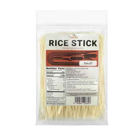 APEXY Rice Sticks, 14 oz Pack of 3 Small Size - Premium Quality