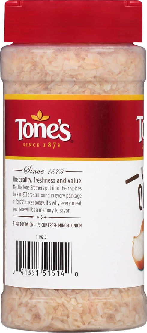 Tone's 7.00 Minced Onion, Ounce