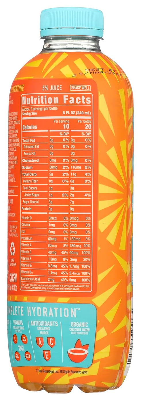 16.9 Oz Roar, Water Electrolyte Clementine Mango, Fl