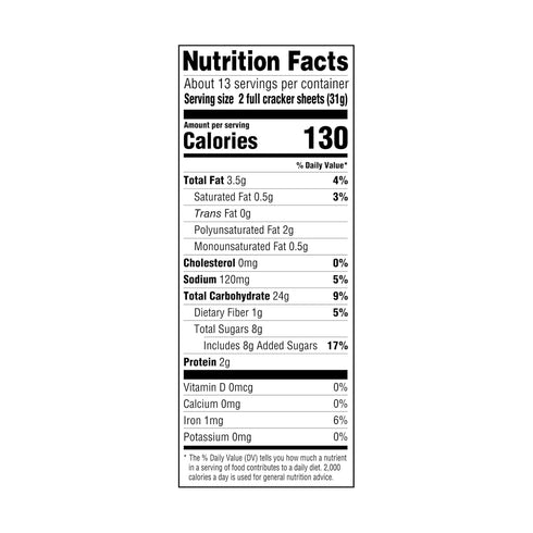 14.4 Oz Amazon Grocery, Cinnamon Graham Crackers