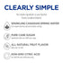 1 (12 325mL) Clearly Canadian Mountain Blackberry Sparkling Spring Water Beverage, Natural & Carbonated, Flavored
