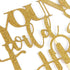WeBenison Young Wild & Three Cake Topper - Happy 3rd Birthday Decorations for Boy or Girl, Gold Glitter