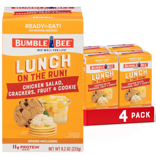 Bumble Bee Lunch On The Run Chicken Salad with Crackers Kit, 8.2