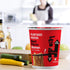 6-Pack 32g Hethstia High Protein Ramen Cup, Spicy Beef Flavor, Instant Healthy Ramen Soup with Plant Protein, Vegan
