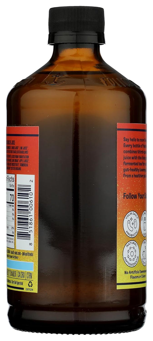 16 Oz Health Ade, Kombucha Cayenne Cleanse Organic, Fl