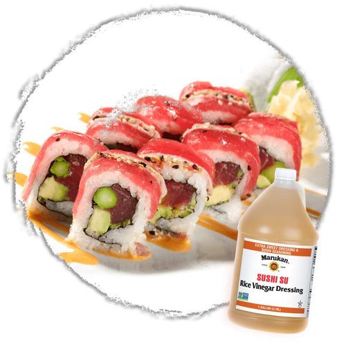 1 (Pack 1) Marukan Sushi Seasoned Rice Vinegar (Sushi-Su), Gallon