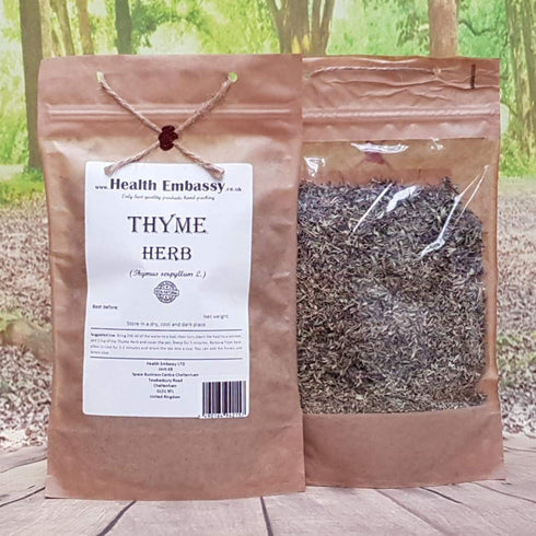 (50g) Health Embassy Thyme Herb | Thymus Serpyllum L | Herbal Tea