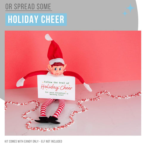 4-Pack Sweets Indeed Holiday Elf Candy Topper Marshmellows, Crumblefetti Candy Toppings for Ice Cream, Cupcakes, Hot