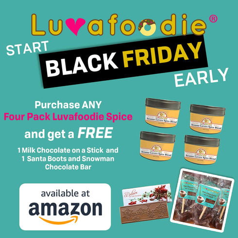 Luvafoodie Pack Four Garlic Lovers Spice Blend