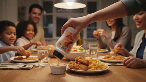 Generic 2 16 oz 32 oz) Bottles - Chicken Dipping Sauce Each (Total Creamy Sweet & Savory Chicken Sauce Dipping Sauce