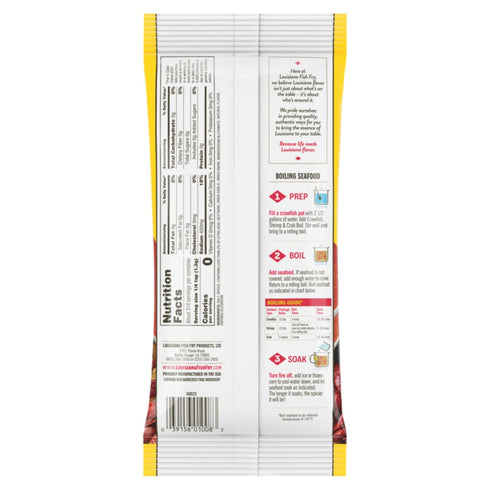 Louisiana Fish Fry Cajun Fire Boil, 14 oz (Pack of 1)