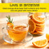 250G/8.82OZ (50 65 Dried Orange Slices, to slices) Dehydrated Orange Slices, NO Additives Dry Orang-e Slice-s