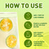 OGACRLA 1.25 lb Lime Powder Freeze-Dried Lime Juice Flavor Rich in Vitamin C | Natural Fruit Powder | No Sugar