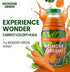 Wonder Green 100% 8.45 oz (6 Pack) Organic Carrot, Celery & Kale Cold Pressed Juice, | Vegetable Juice Blend, All